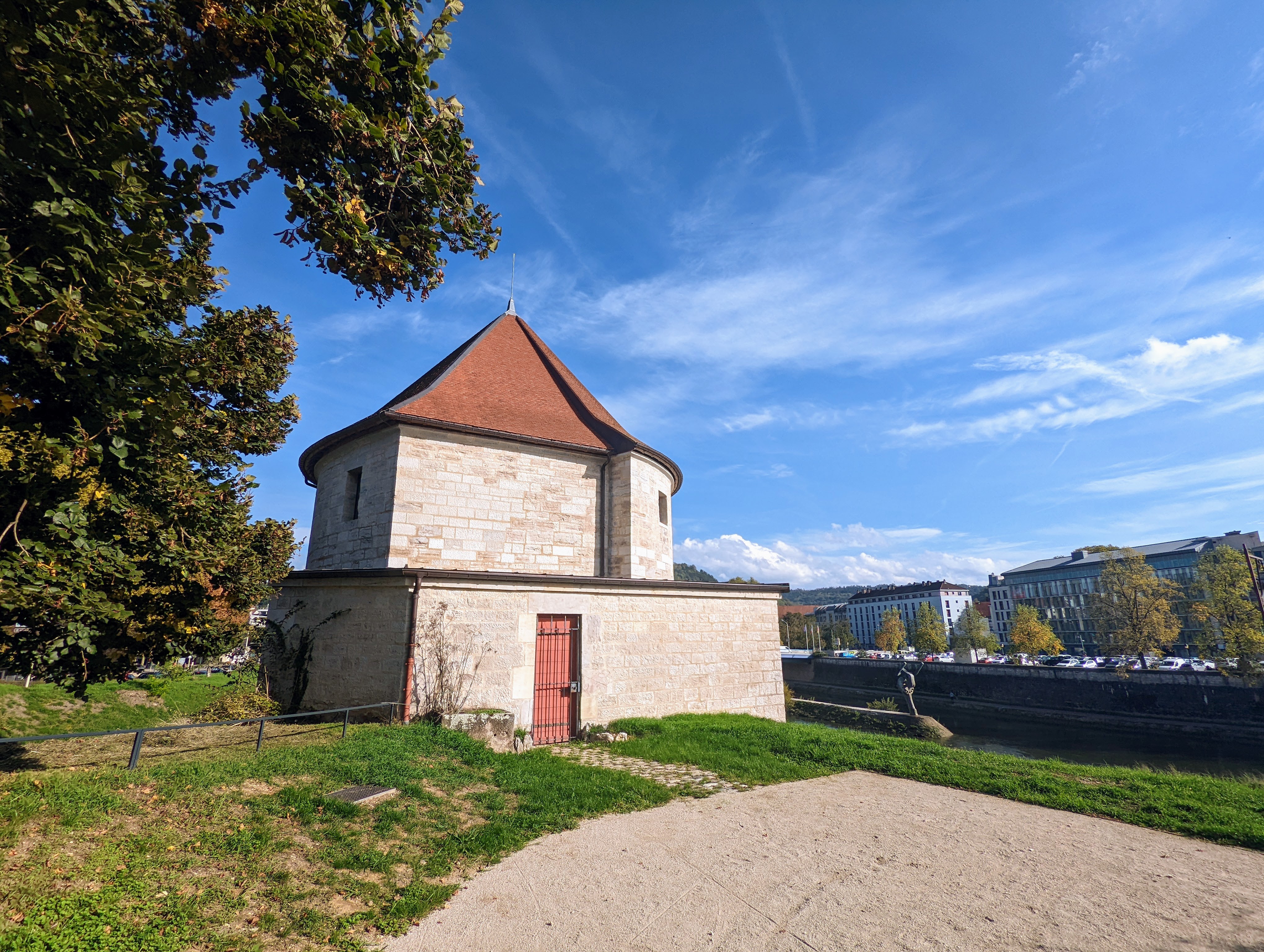 Vue de la tour de la Pelote