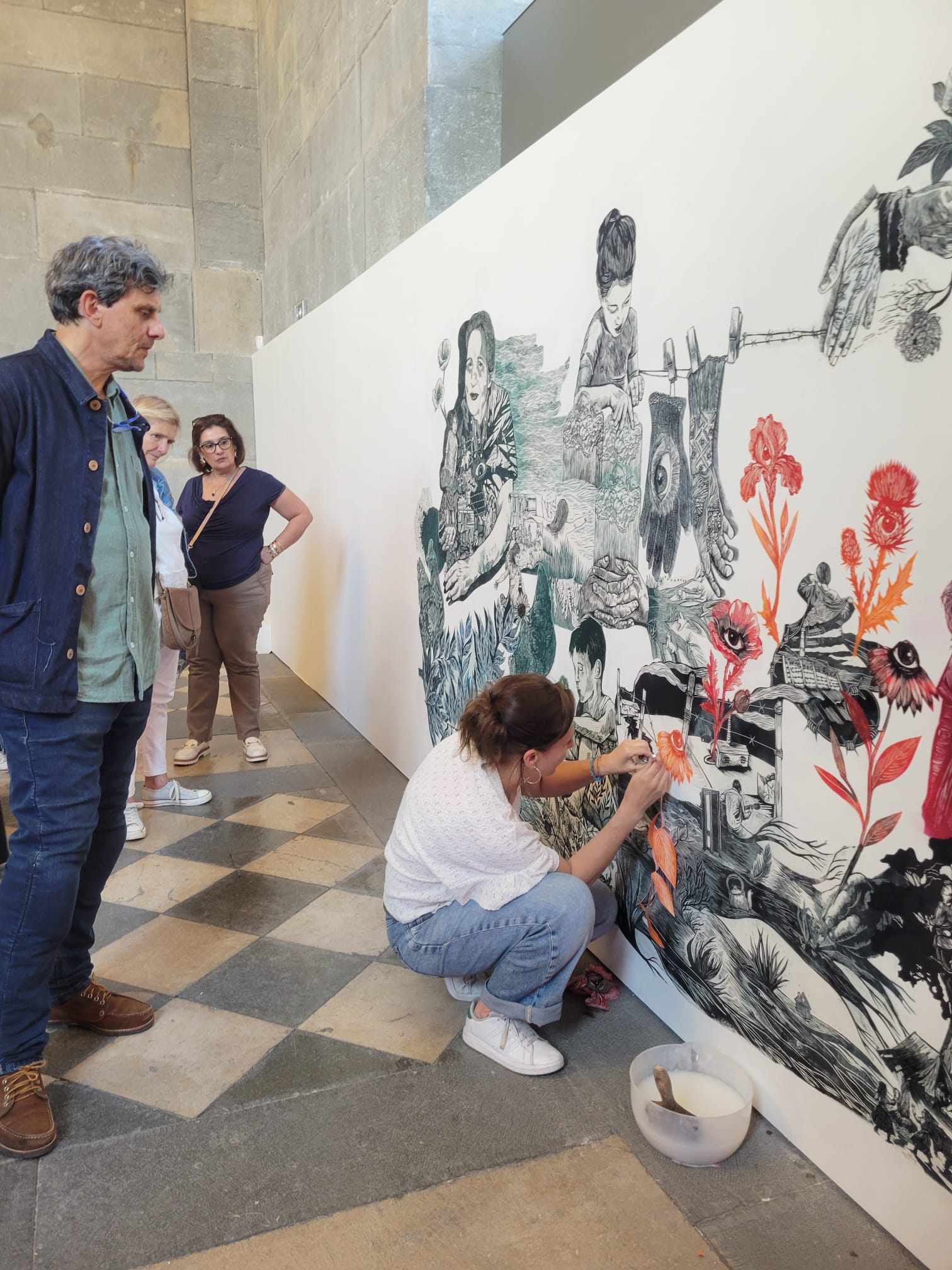 Fresque Olivia Paroldi