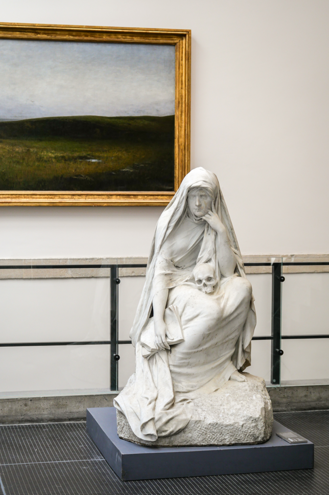 Sculpture au musée